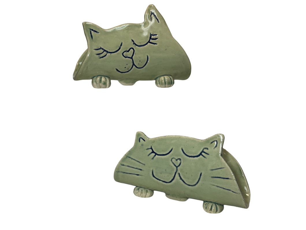 Mint TacoCat Taco Holder