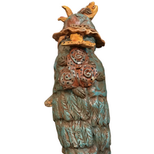 Singing Blue Bird with Crown