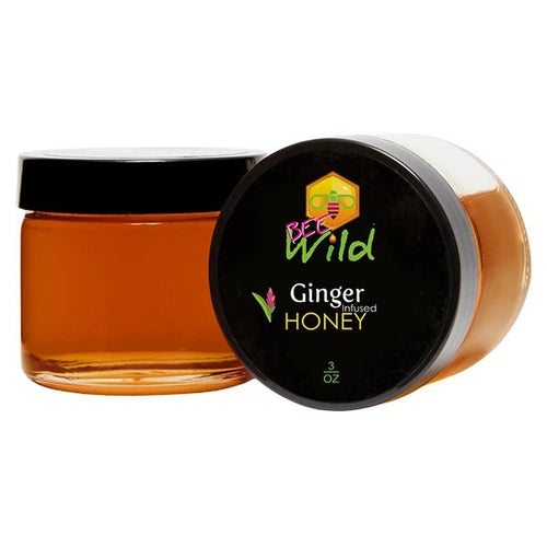 Ginger Infused Honey - 3oz