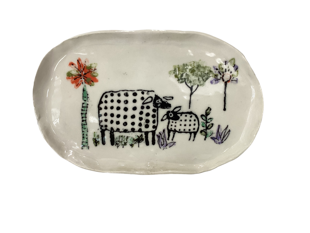 Colorful Sheep Platter