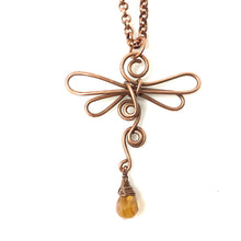 Dragonfly Copper Necklace