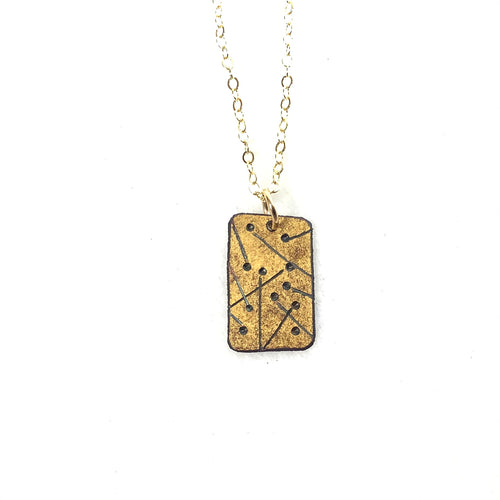 Kumboo Pendant - Dots and Lines