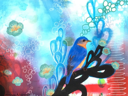 Eastern Bluebird Daydreaming