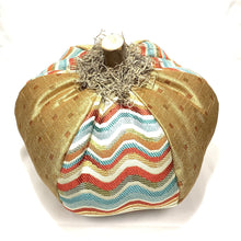 Mixed Fabric Pumpkins