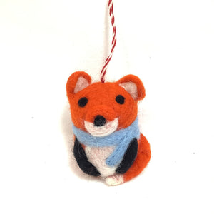 Christmas Felt Animal Ornaments