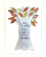 Inspirational Tree Collage Card