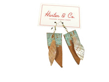 Leather and Bones earrings