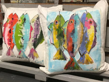 Fish Painted Pillows