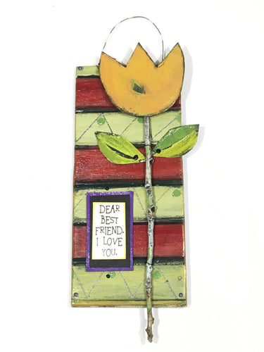 Hanging Plaque - Dear Best Friend