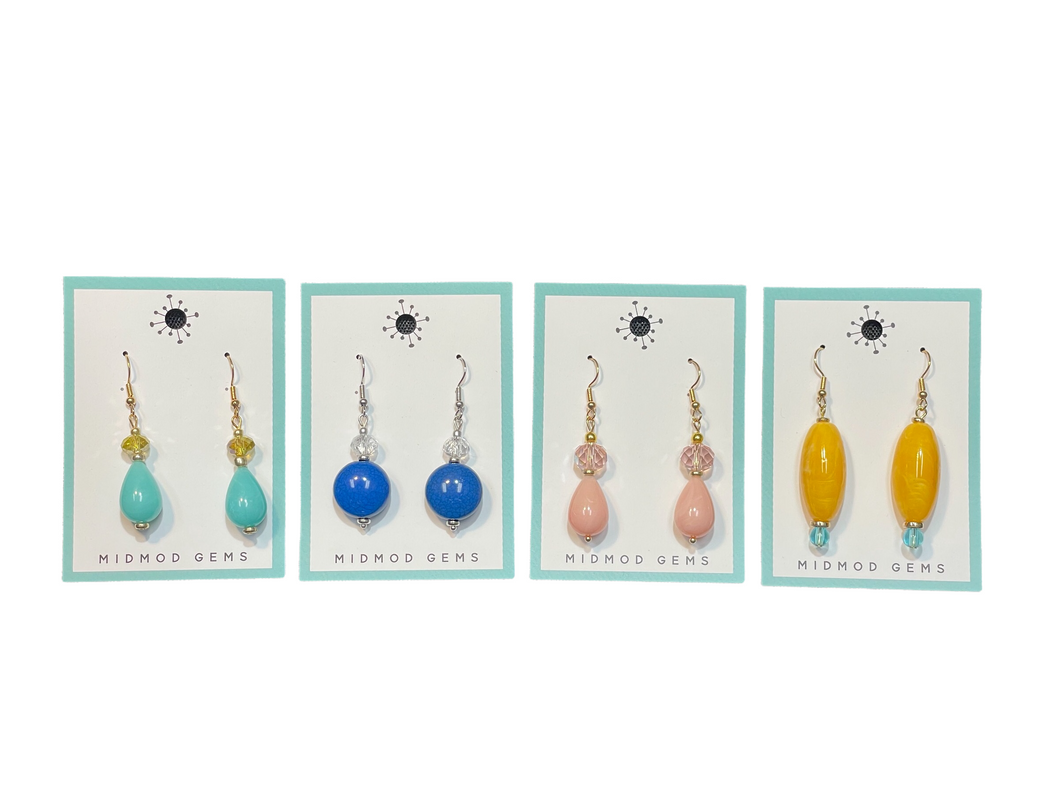 Lucite Drops Earrings