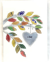 Inspirational Tree Branch Collage Card