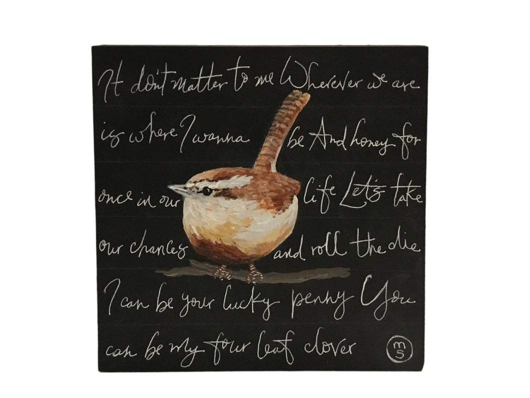 Chris Stapleton/Carolina Wren