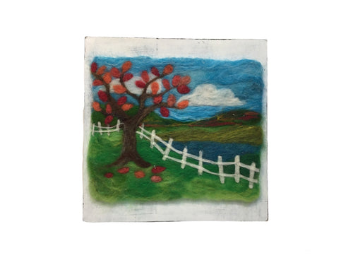 Autumn Tree Needlefelt