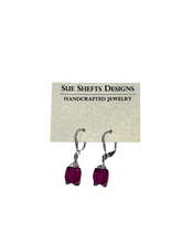 Single Bead Drop Earrings