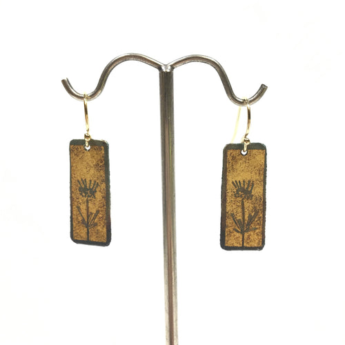 Kumboo Earrings - Thistle