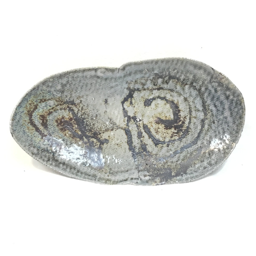 Oval Shaped dish with Oxide