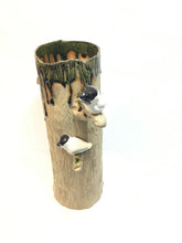 Chickadee Tree Vase