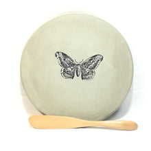 Small Round Cheese Board - Butterfly