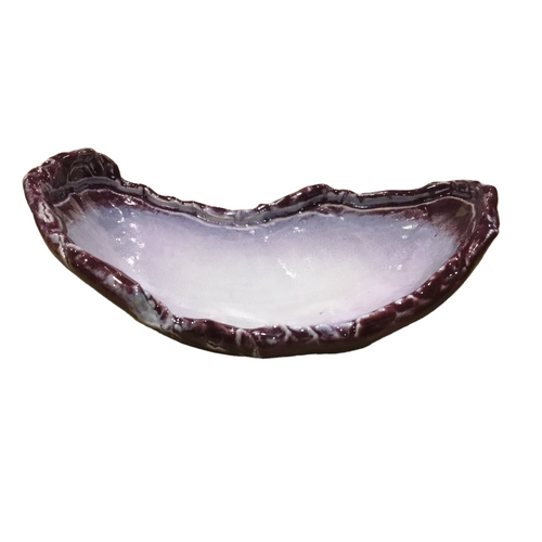 Maroon and Purple Wavy dishes