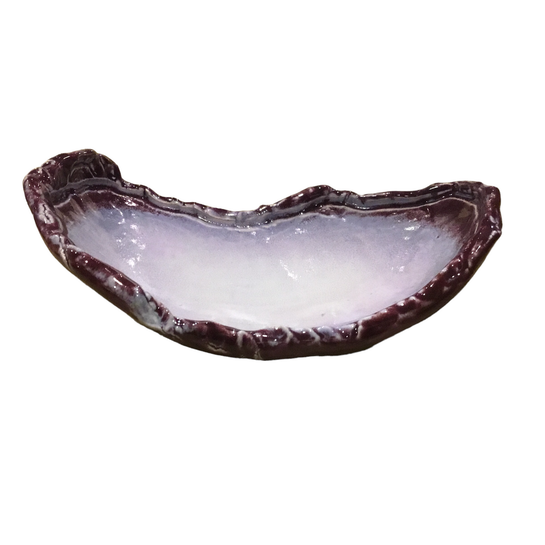 Maroon and Purple Wavy dishes