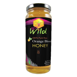 Raw Orange Blossom Honey - 24oz