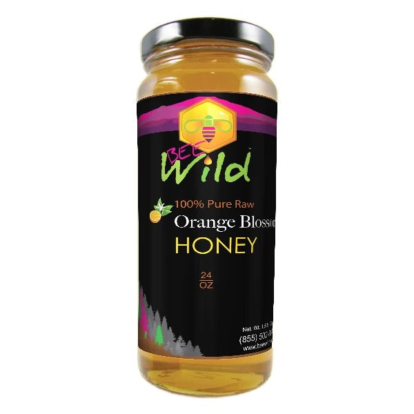 Raw Orange Blossom Honey - 24oz