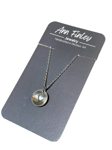 .925 Heart Charm Pendant