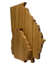 Georgia Shaped Bamboo Cutting Board