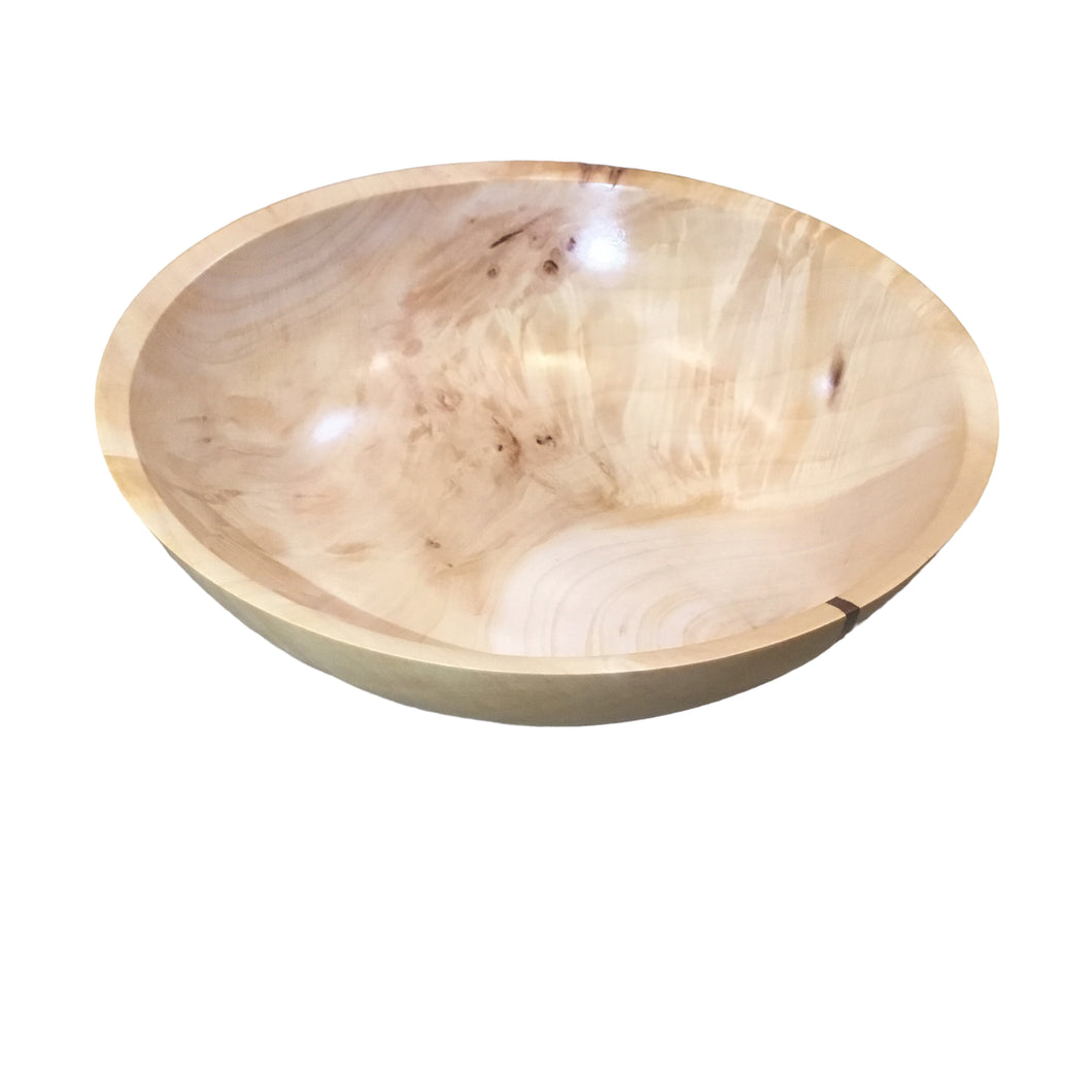 #257-large Maple bowl