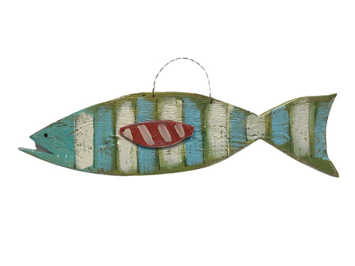 Light Blue/White Stripes