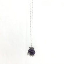 Grape Agate and Sterling Sliver Necklace