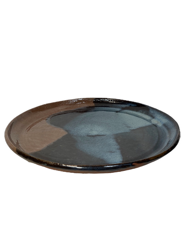 Blue 10'' Mountain Plate