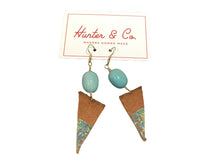 Leather and Bones earrings