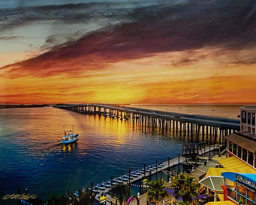 Twilight Destin Harbor Destin, Florida