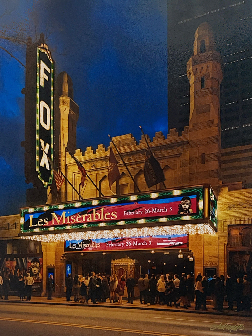 Les Misarables at the Fabulous Fox