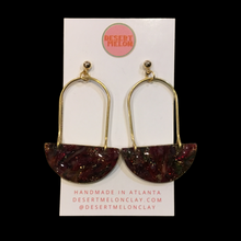 Arch Dangles-solid Gold Wire