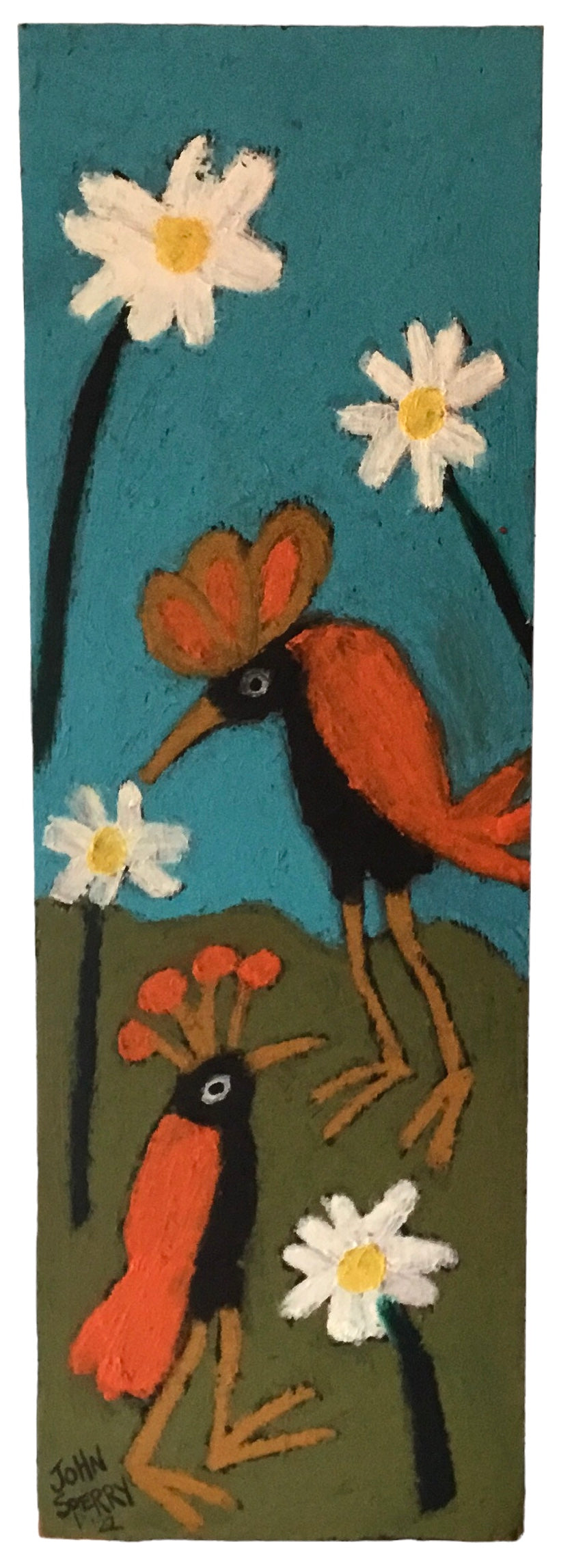 Funkadelic Birds (Black and Orange)