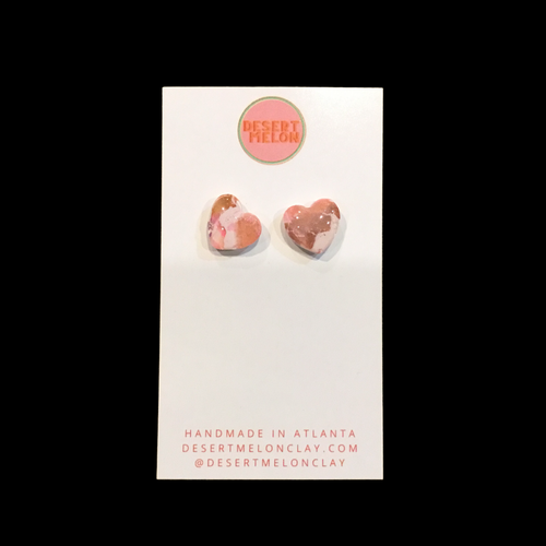 Heart Studs