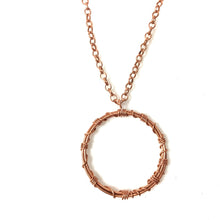 Circle Copper Necklace
