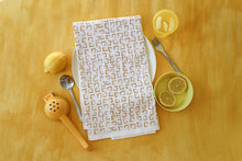 Checked Print Tea Towel