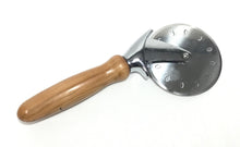 #045 - Pizza Cutter with Wood Handle