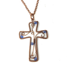 Cross Copper Necklace