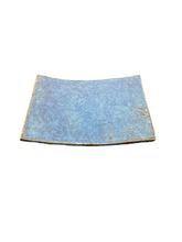 5" x 4" Rectangular Soap Dish with Feet