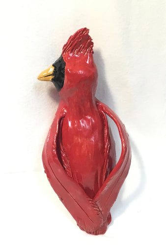 Large Red Male Cardinal