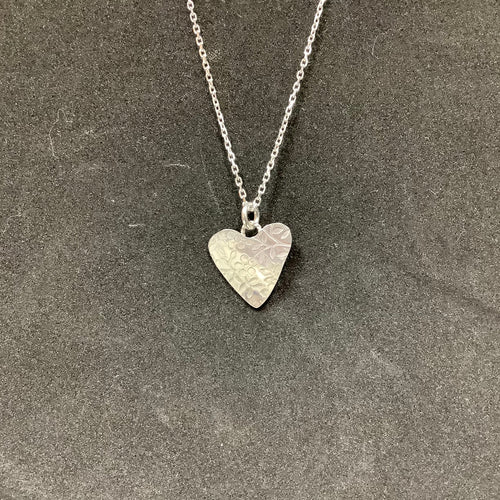 Heart Pendant, .925 Sterling