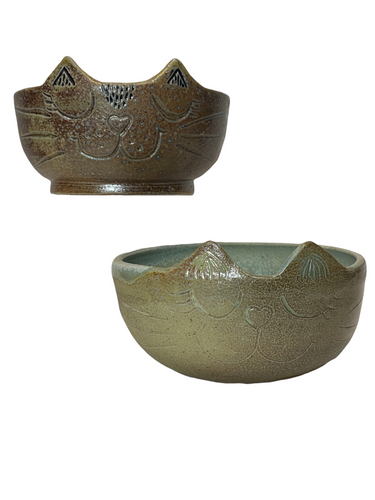 Bronze/Aqua TacoCat Bowl