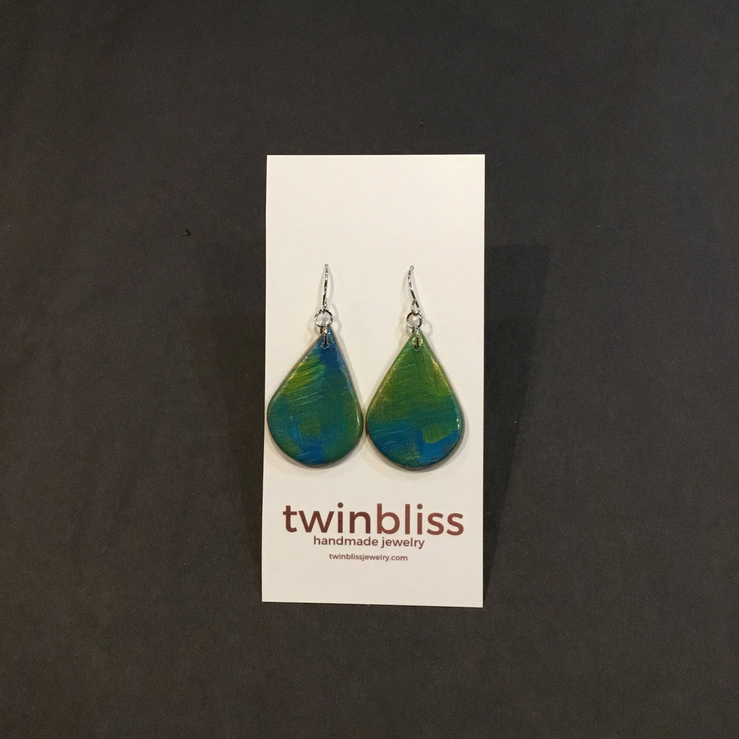 Earth & Sky - Blue/Green Drop