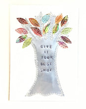 Inspirational Tree Collage Card