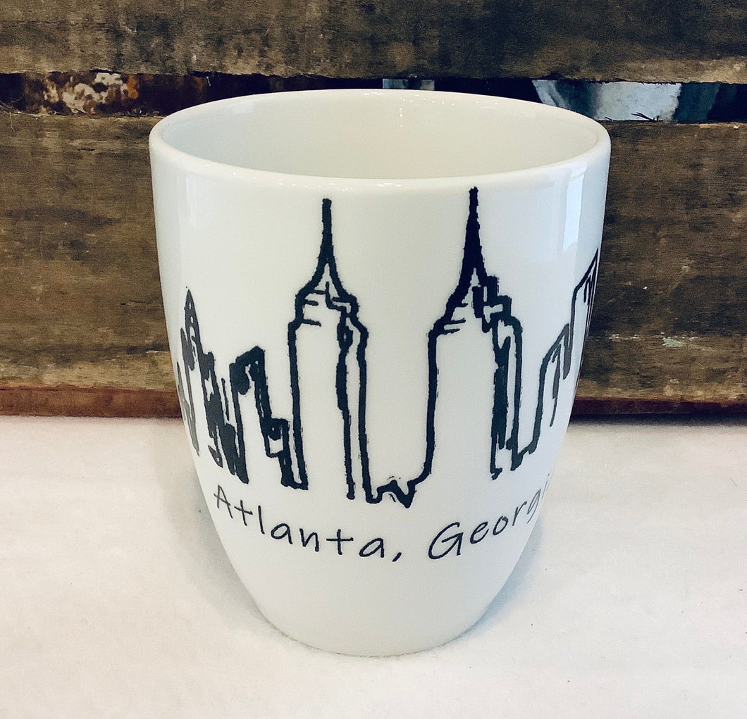 Atlanta Outline Small Mug
