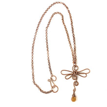 Dragonfly Copper Necklace
